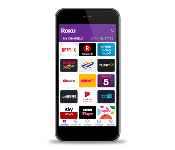how to turn up volume on roku remote on phone