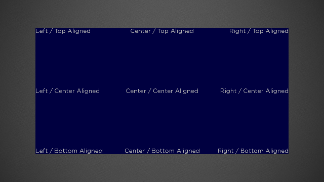 roku815px - TextAlign