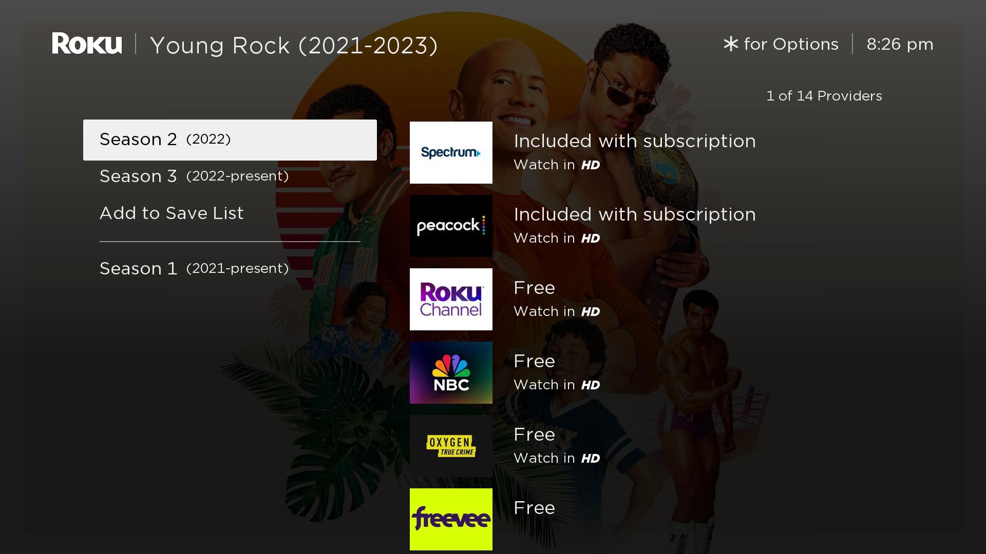 roku815px - SVOD channels listed in Roku Search