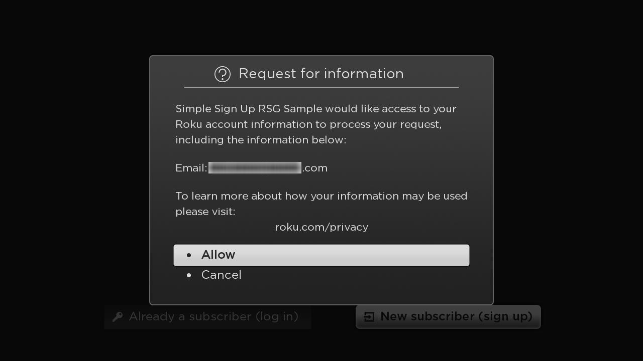 Roku Pay and inchannel purchasing Roku Developer