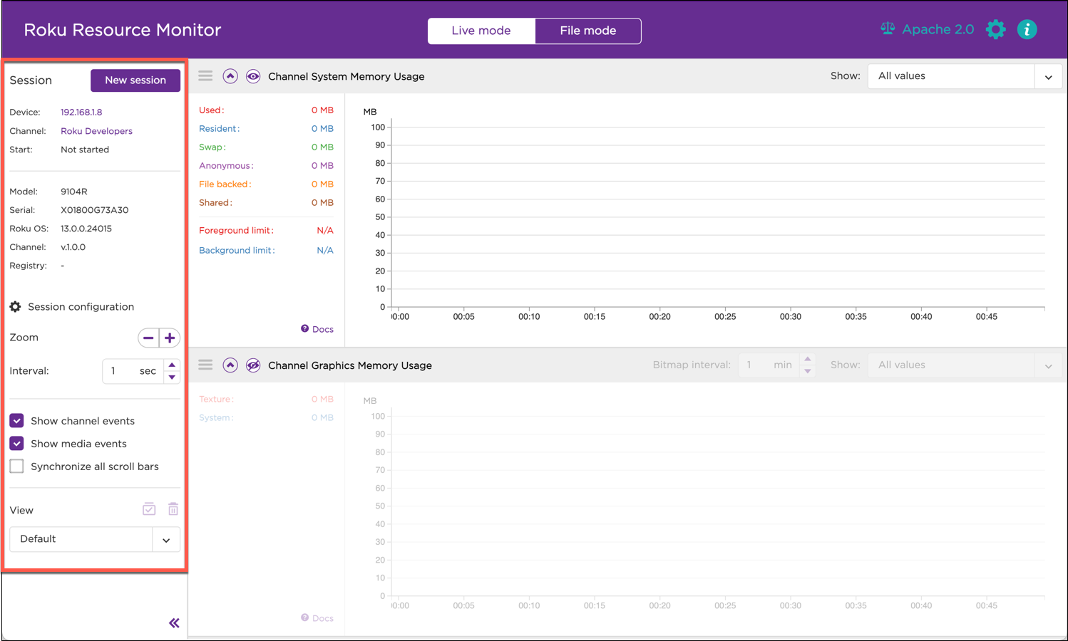 Roku Resource Monitor | Roku Developer