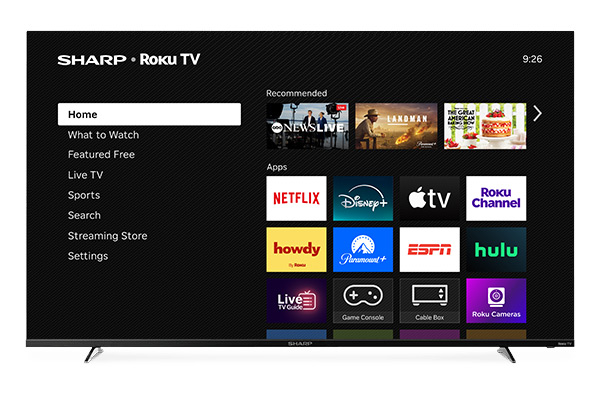 Sharp Roku TV 4K (4T-C75EL8UR)