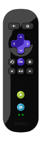 Getting your game on the Roku Remote