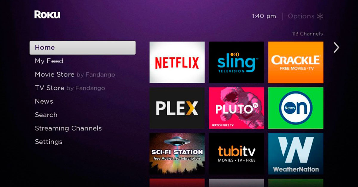 Which Roku channels are free?