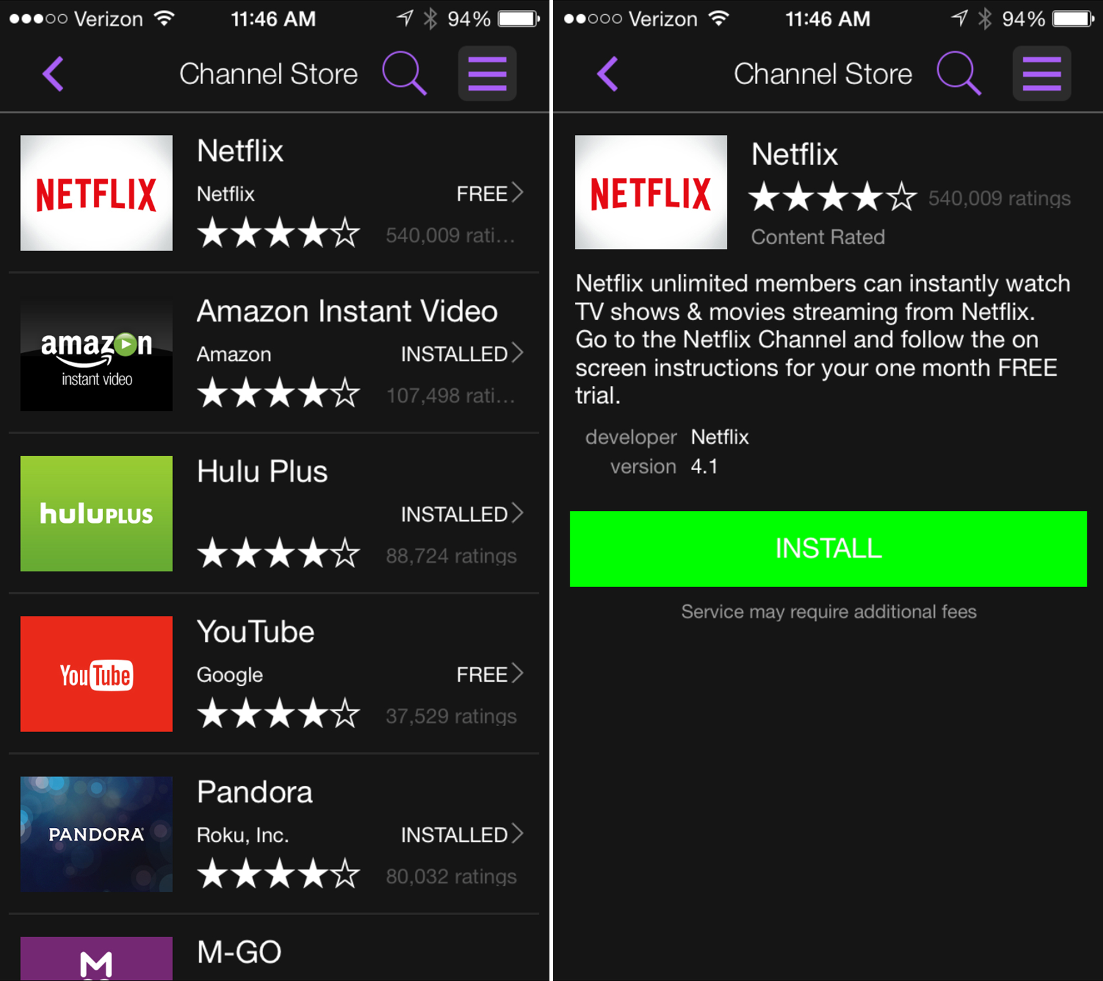 how to get an app on roku tv