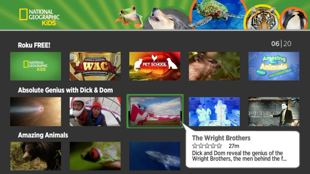 National Geographic Kids Roku National Geographic Kids Roku