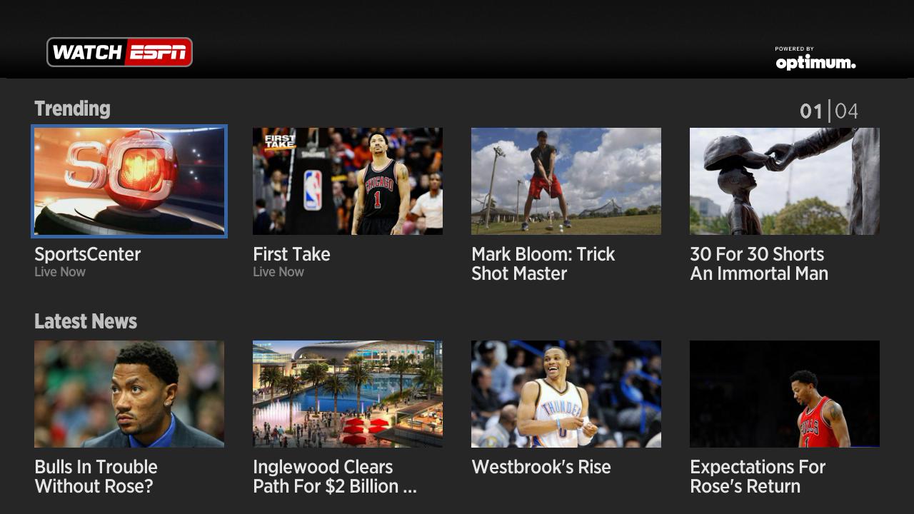 New ESPN app will let subscribers stream live sporting events on Android  TV, 'new Nexus Players'