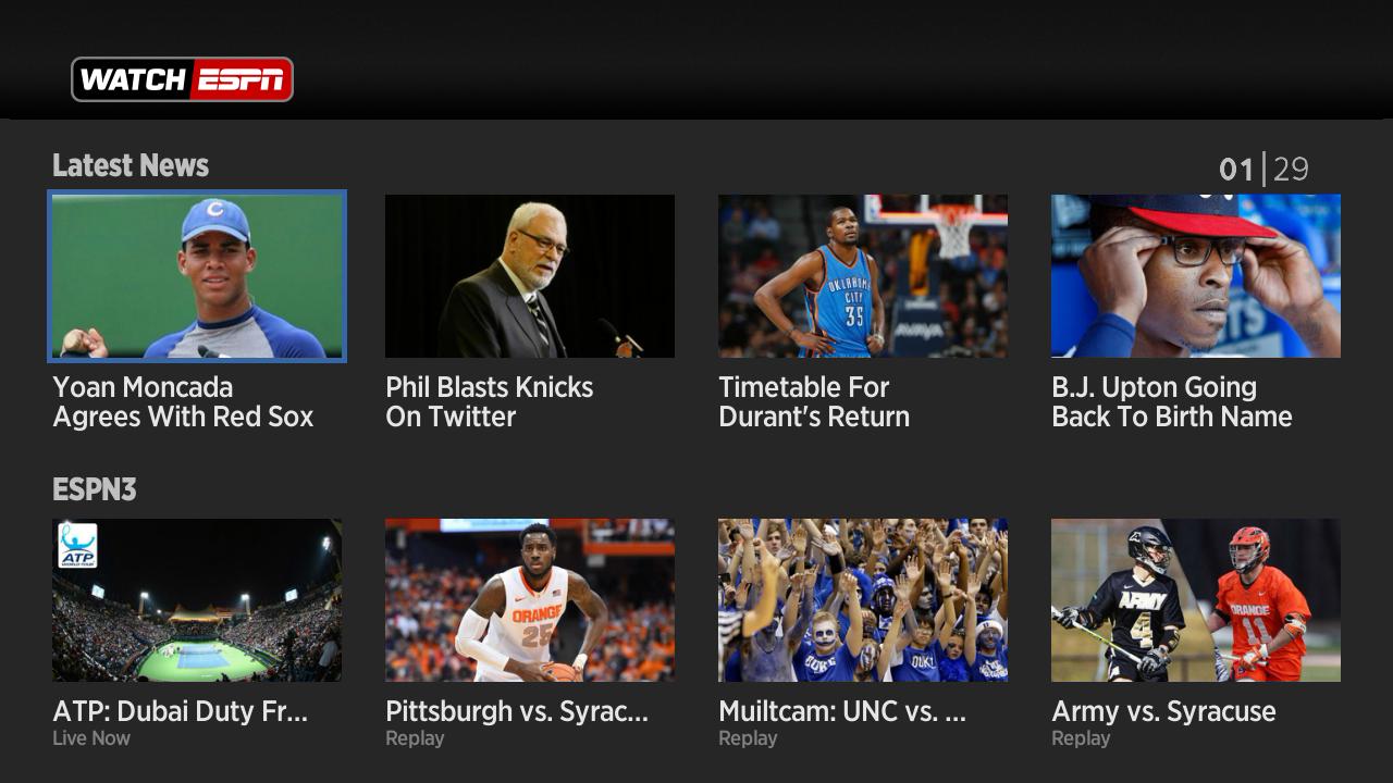 ESPN Debuts New Campaign for WatchESPN: The Clutch Way to Watch - ESPN  Press Room U.S.