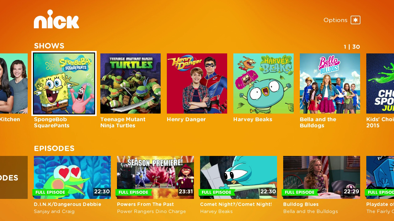 New in the Roku Channel Store: Nickelodeon