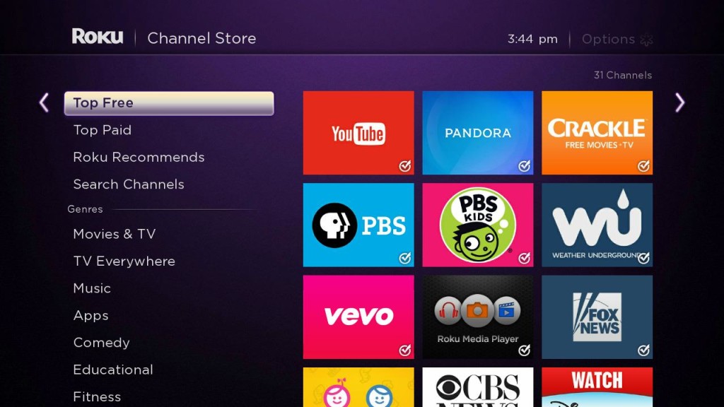 New year new free channels in the Roku Channel Store