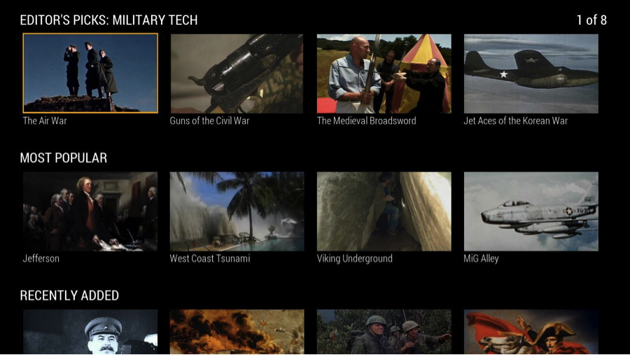 HISTORY Vault now streaming documentaries exclusively on the Roku platform