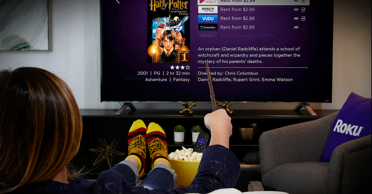 Watch harry discount potter on roku