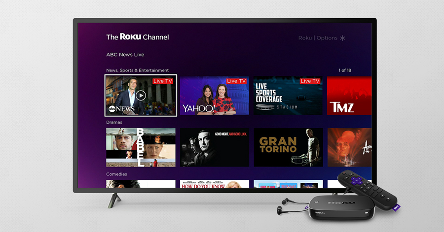 live news on the roku channel