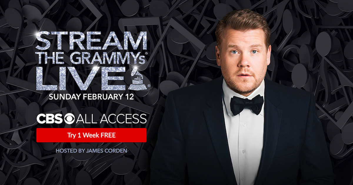 Stream The GRAMMYs® live on CBS All Access!