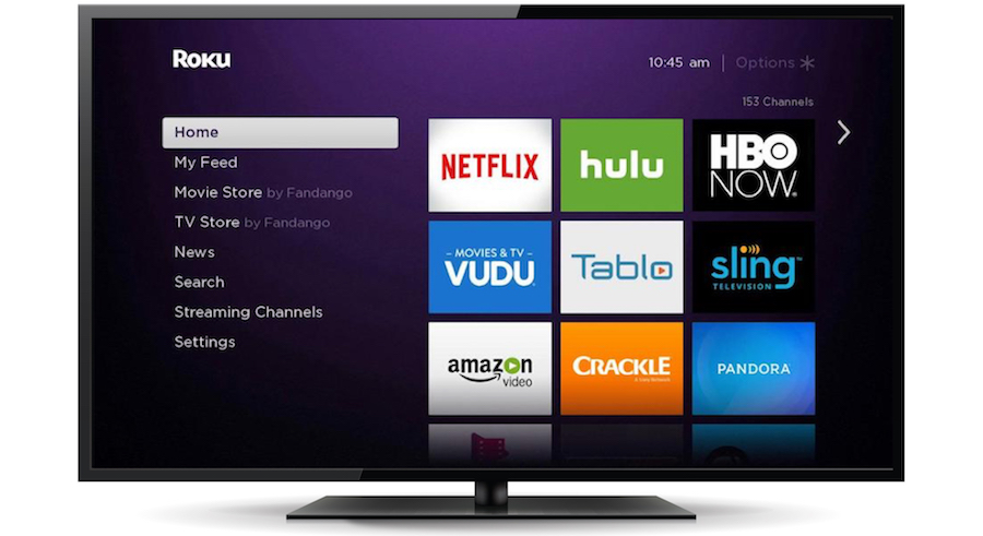 screen cast roku