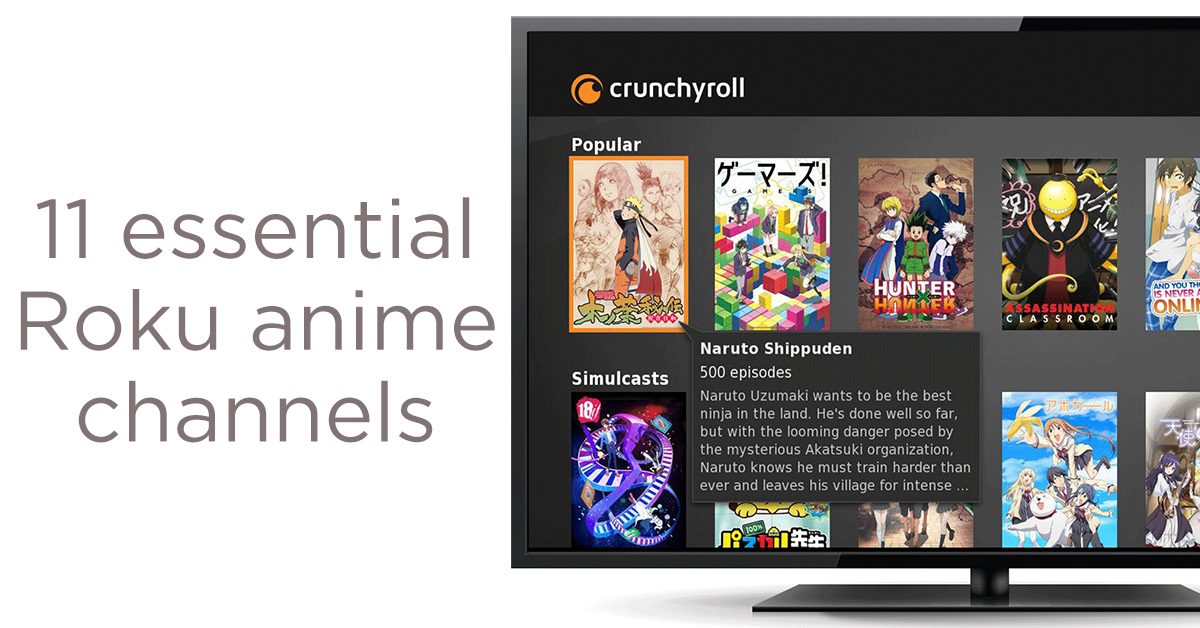 11 Essential Roku Channels For Any Anime Fan