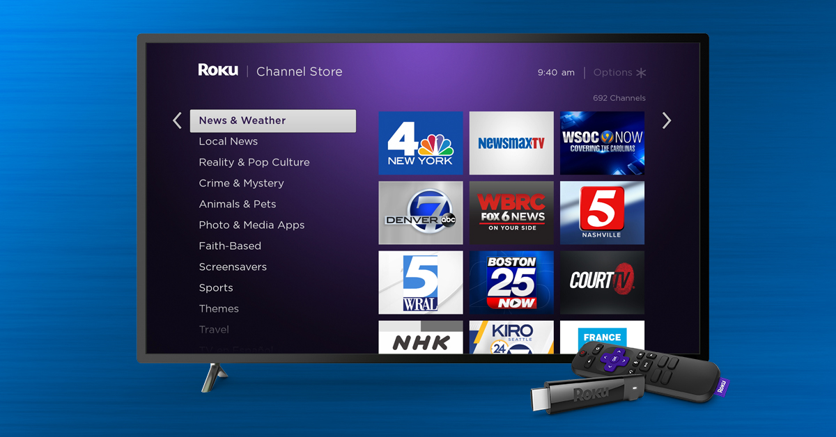How to watch local channels, news and weather on your Roku ...
