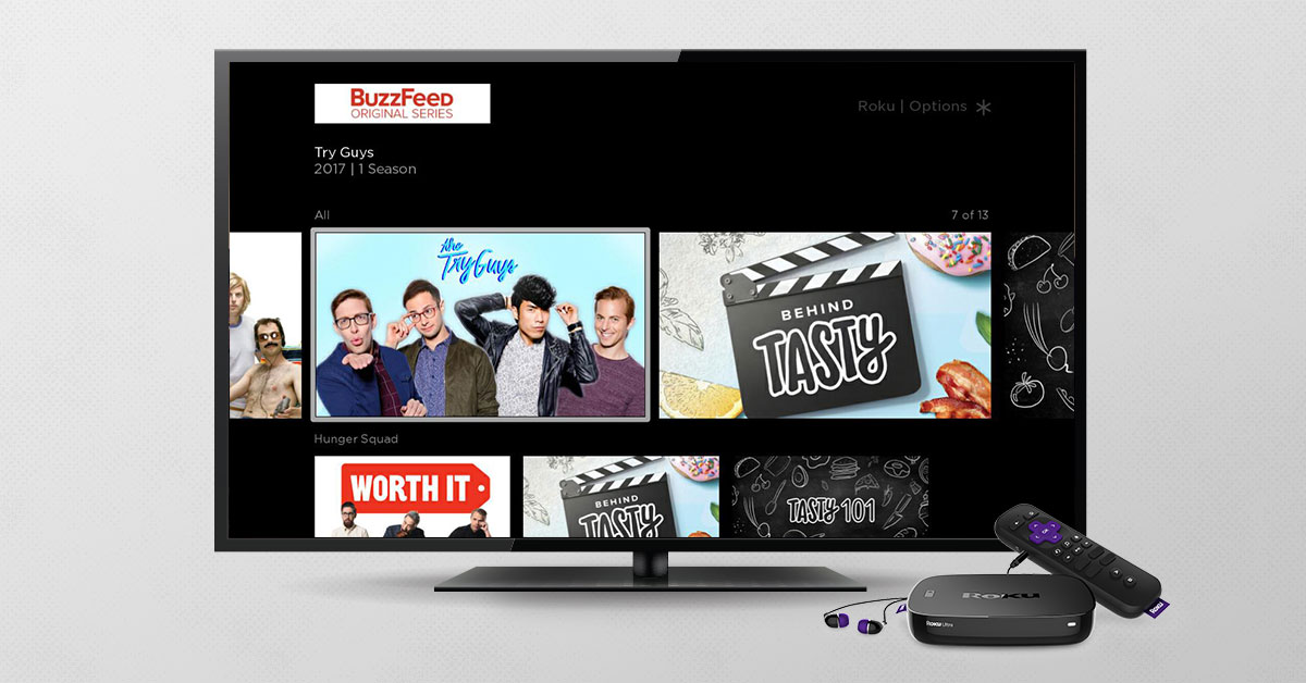 Bush Tv Roku BuzzFeed Original Series available on Roku players and Roku TVs