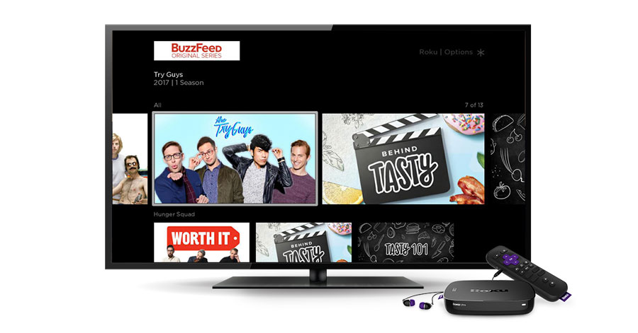 Buzzfeed original series on Roku