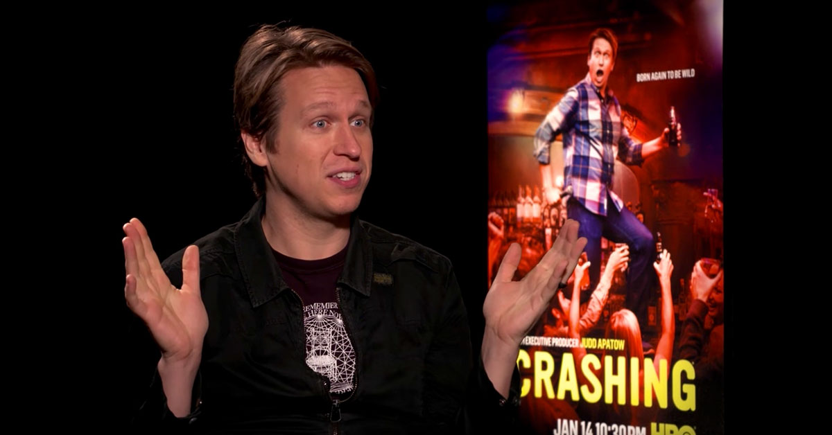 Pete Holmes & the cast on Crashing season 2