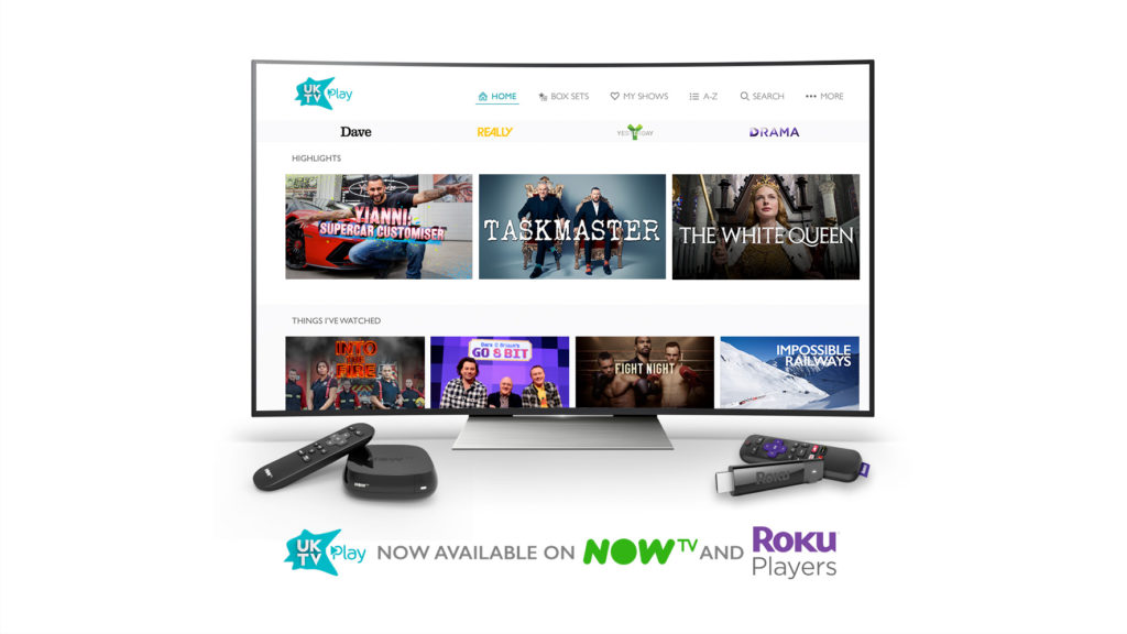 UKTV Play now available FREE on Roku streaming players in the UK