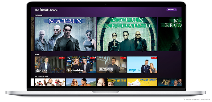 ROKU CHANNEL IS FREE TO DOWNLOAD THROUGH THE  STORE