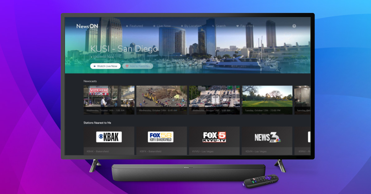 Roku is adding over 40 free channels, including local news