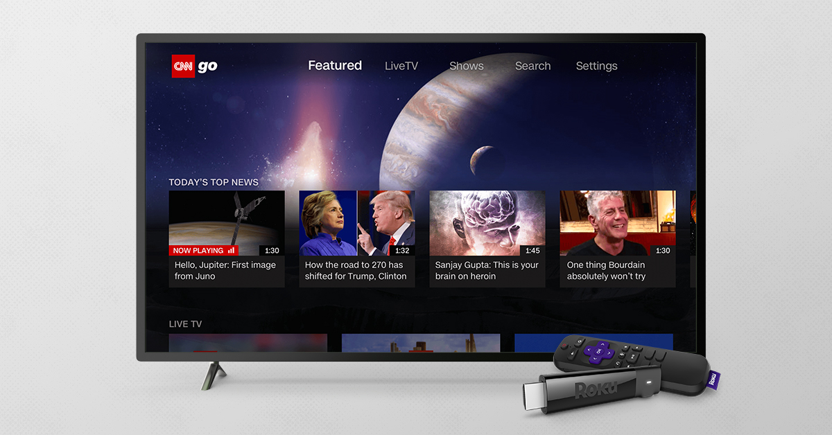 mentalitet kaldenavn lineal CNNgo Launches on Roku Devices in Canada