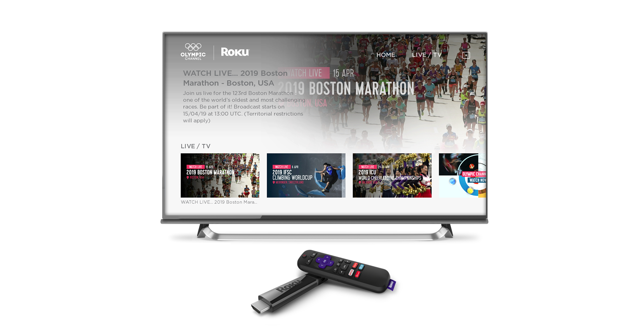 “Olympic Channel” llega a la plataforma Roku