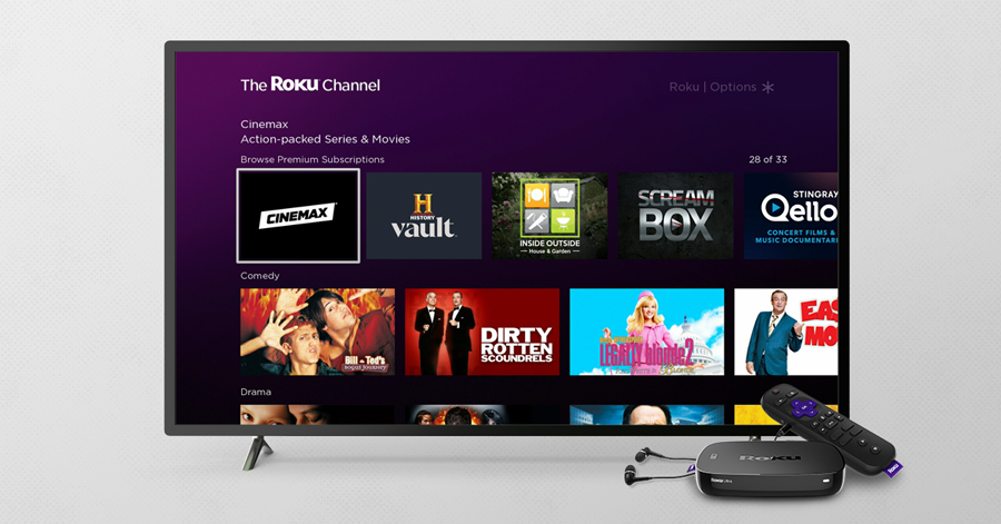 cinemax on the roku channel