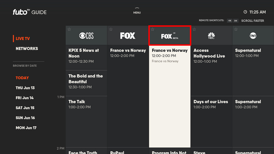 Fox @ 4k HDR - Channels DVR - Channels Community