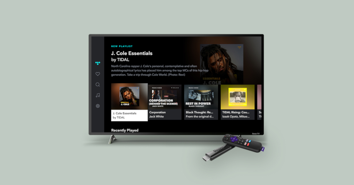 TIDAL is now streaming on the Roku platform in the UK!