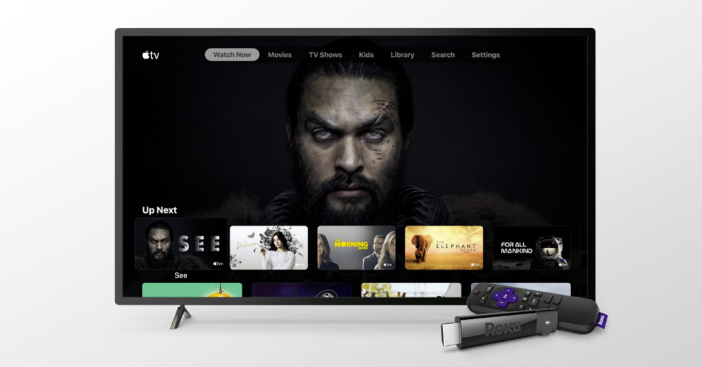 Can i watch apple store tv on roku