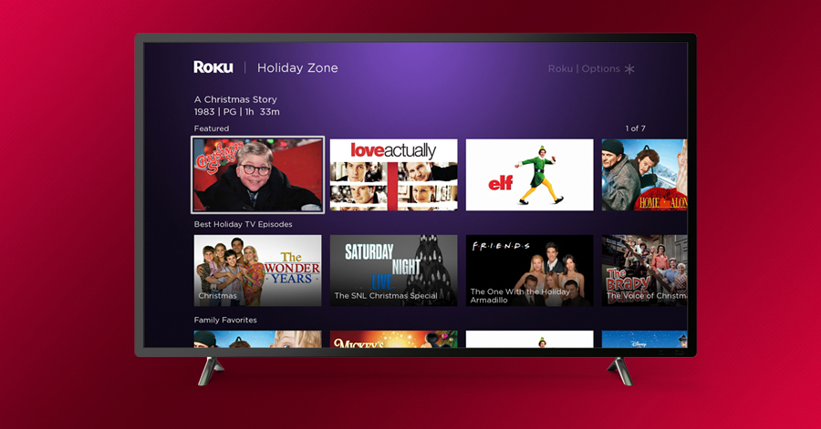 Roku Thanksgiving Zone delivers a curated collection of holiday  entertainment