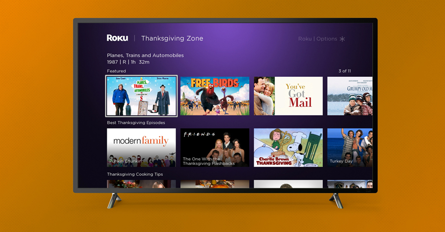 thanksgiving roku zone