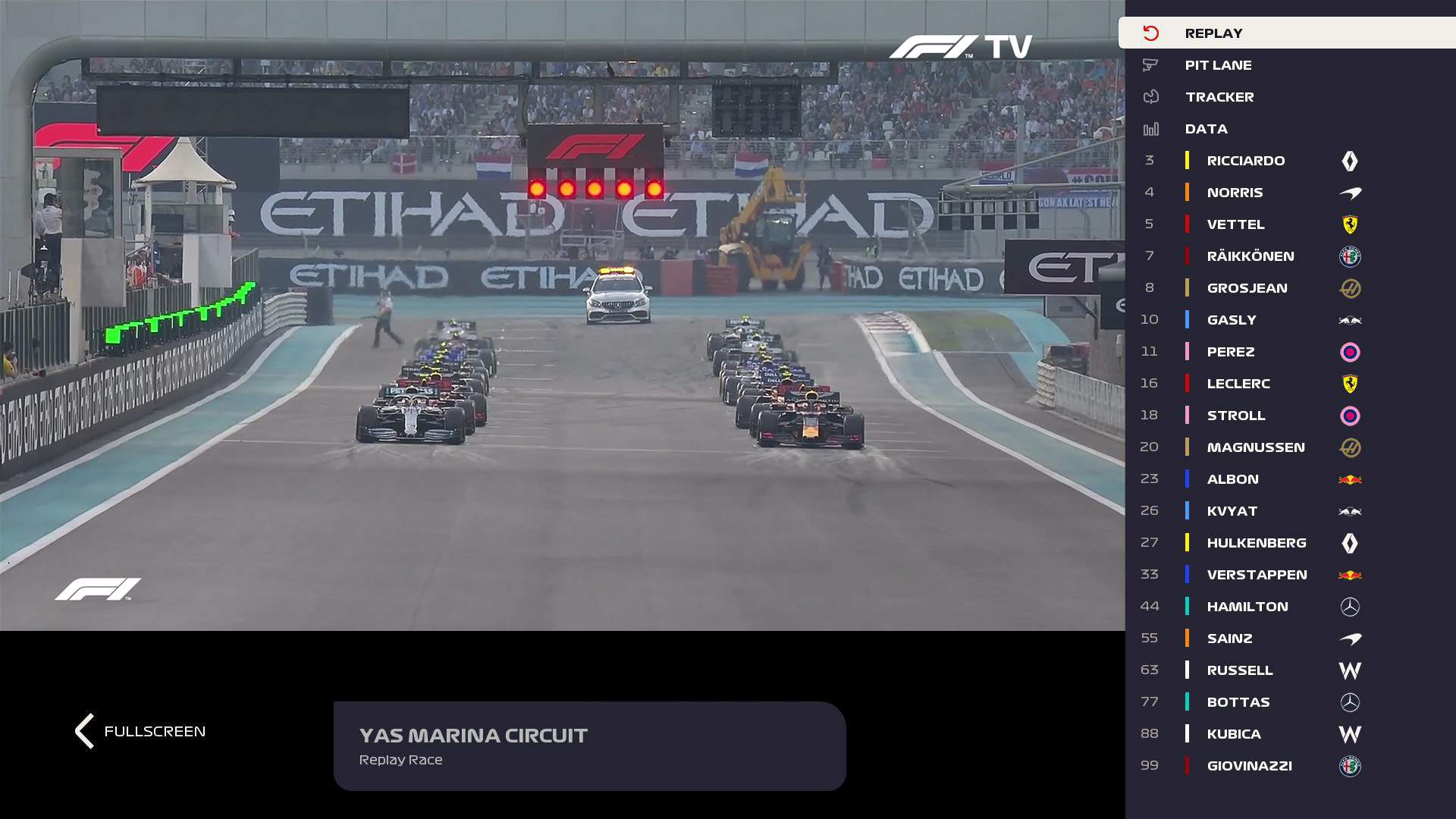 f1 onboard live stream