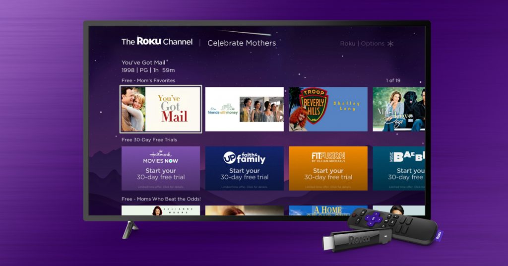 Mother’s Day movies on The Roku Channel