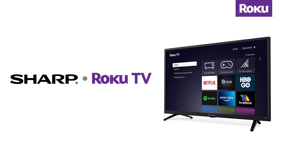 Presentamos nueva línea Sharp Roku TV en México