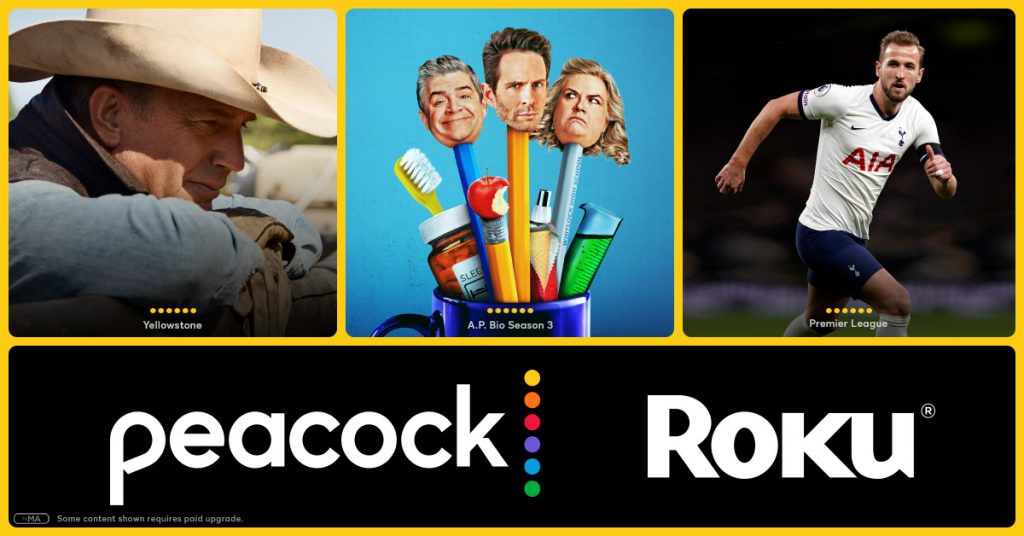 peacock free streaming on roku