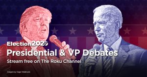 Will the presidential debate be on roku tv