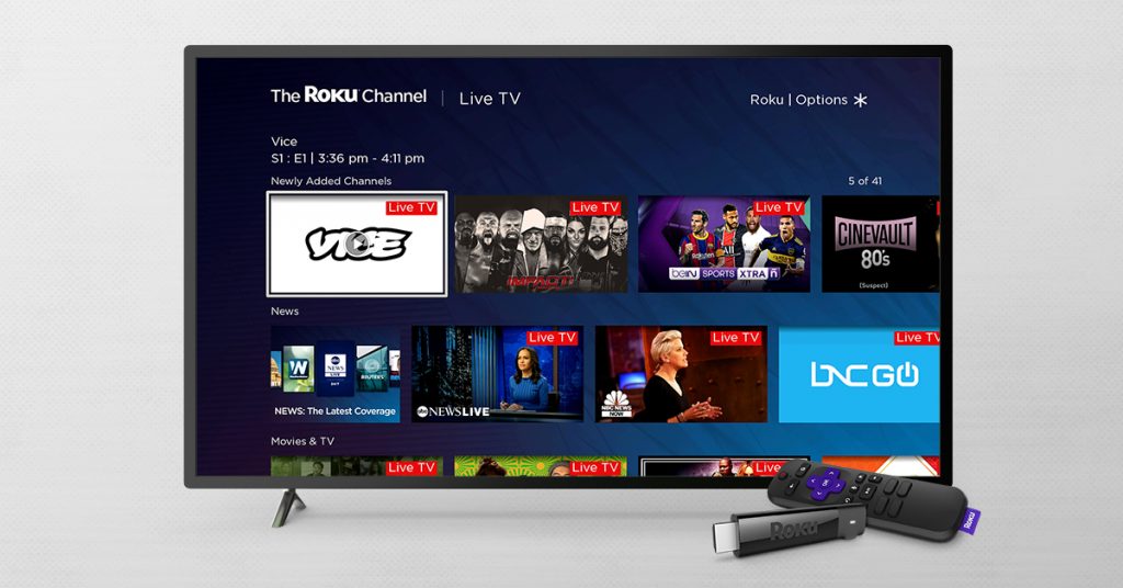 25 new linear channels available on The Roku Channel