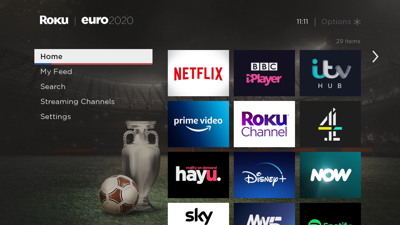 Where to watch the EURO 2020 on Roku TVs and streaming devices