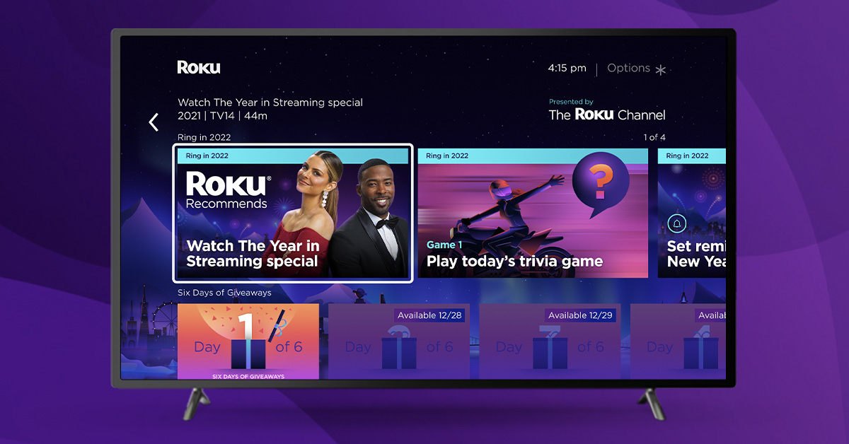 The Roku Channel launches allnew seasonal experience