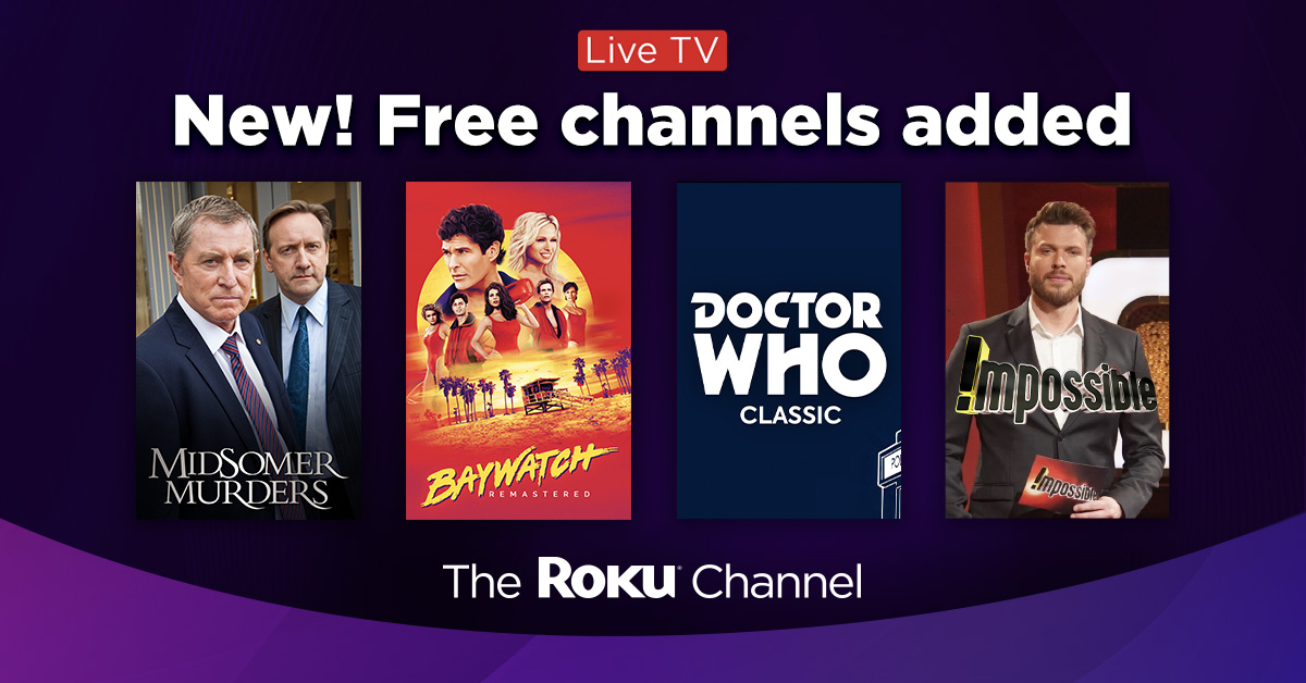 More than 100 live channels now available on The Roku Channel!
