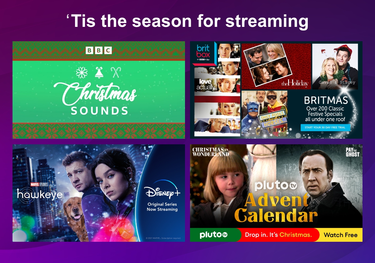 Tis the season for streaming!