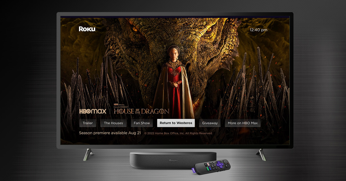 How to get on sale hbo on roku