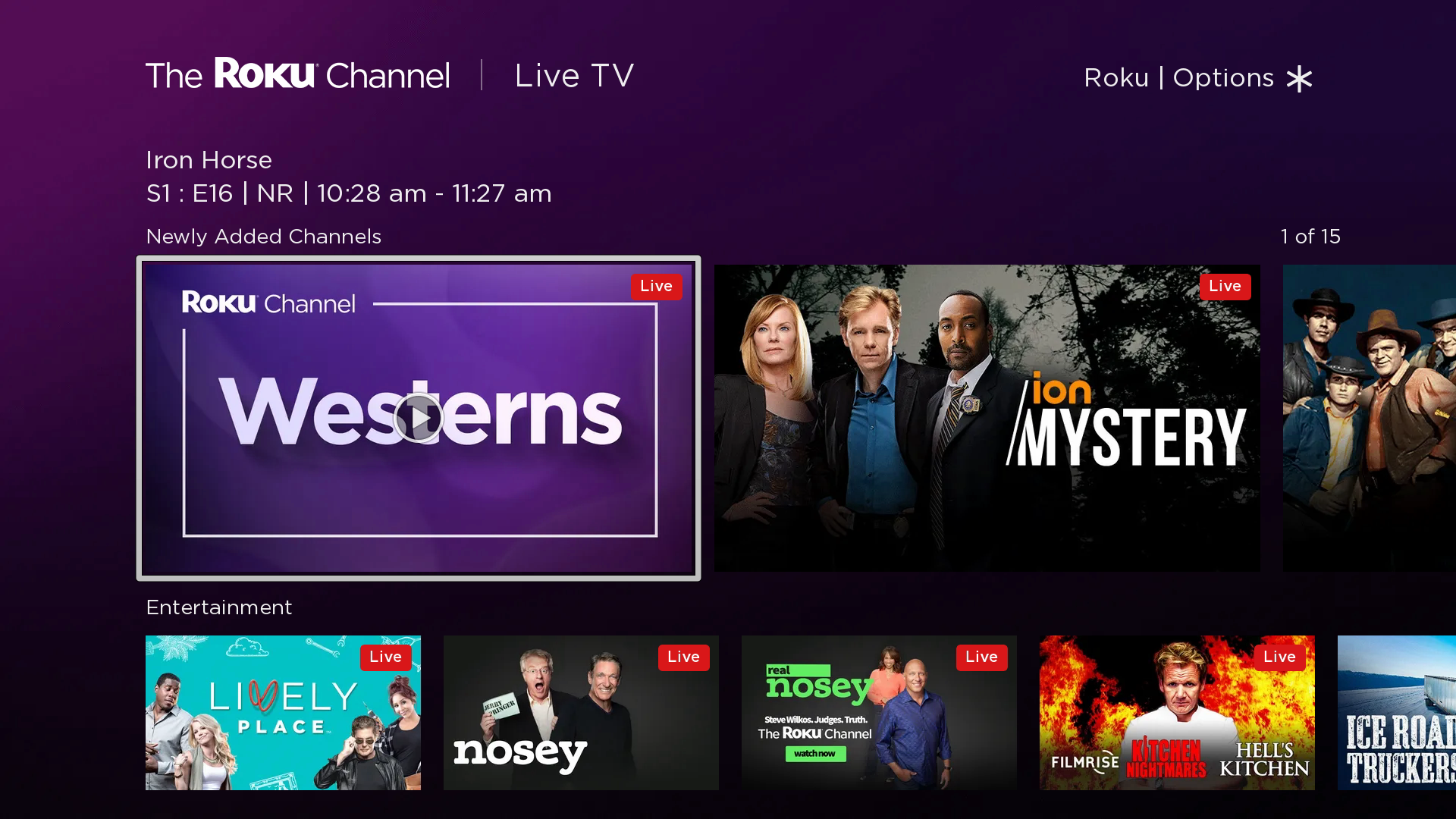 14 new live channels are now available on The Roku Channel