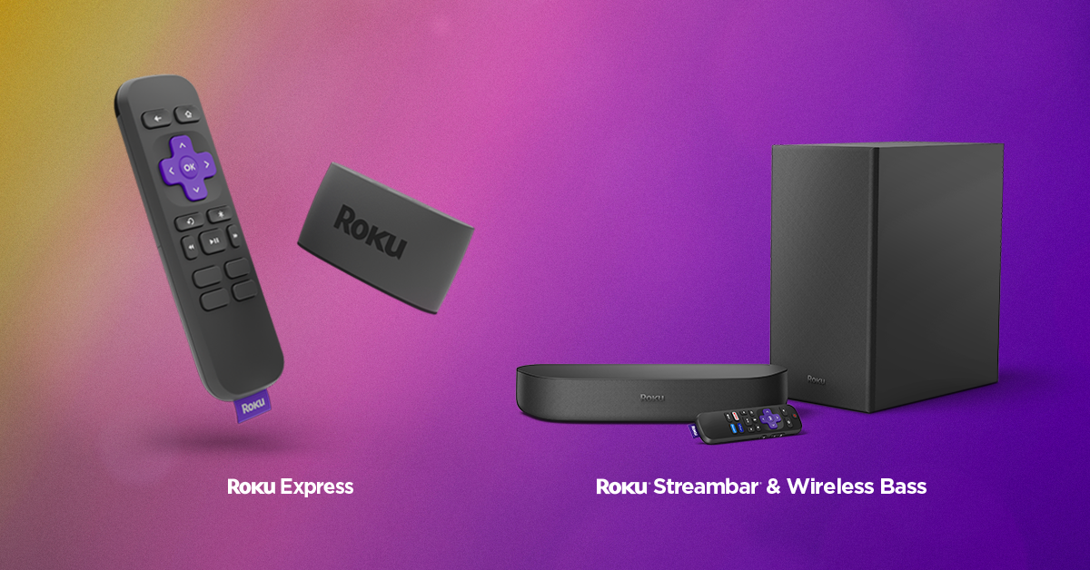 Roku Streambar & Wireless Bass