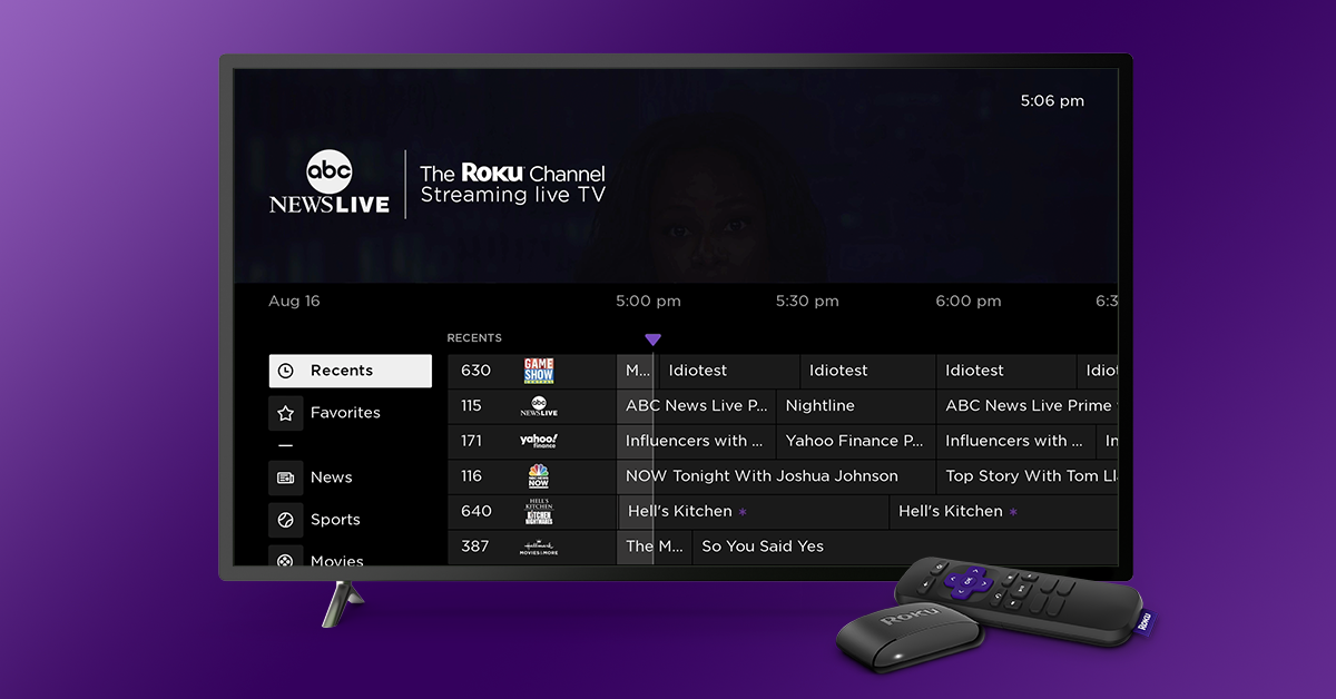 How categories upgrade the live TV experience on your Roku device