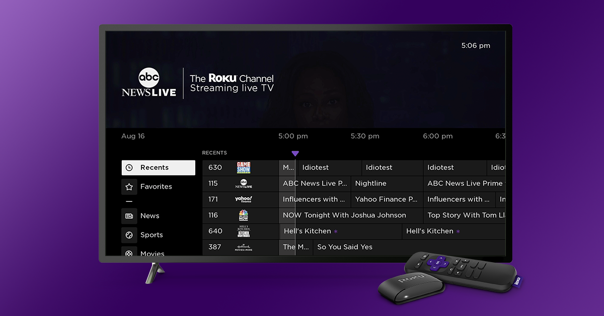 Best Live Tv Streaming Service On Roku at Bob Shurtz blog